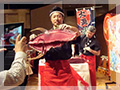 Japanese event TUNA cutting show