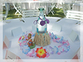 Japanese event Hawaiian table centerpiece