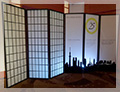 Japanese event Japanese style partitioner SHOJI screen