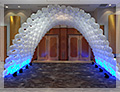 Japanese event White theme party Balloon gate